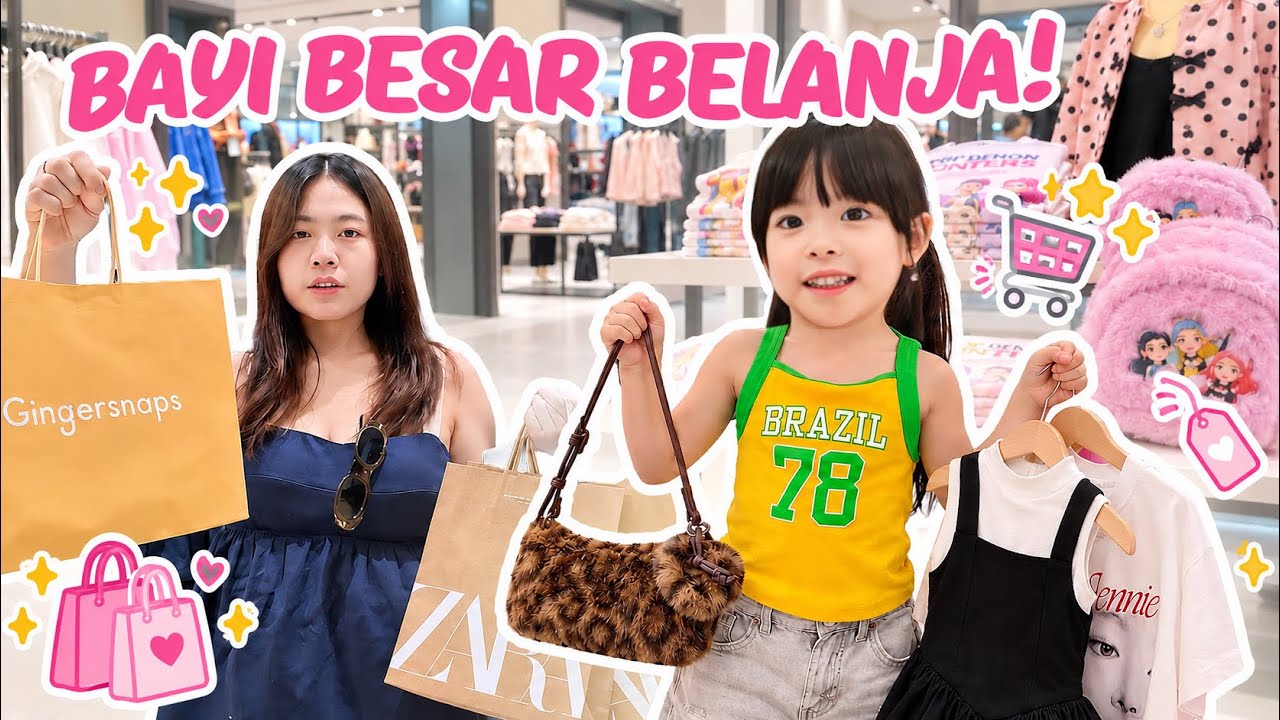 BELANJA BAJU BUAT BAYI YUKA-CHAN! | vlog