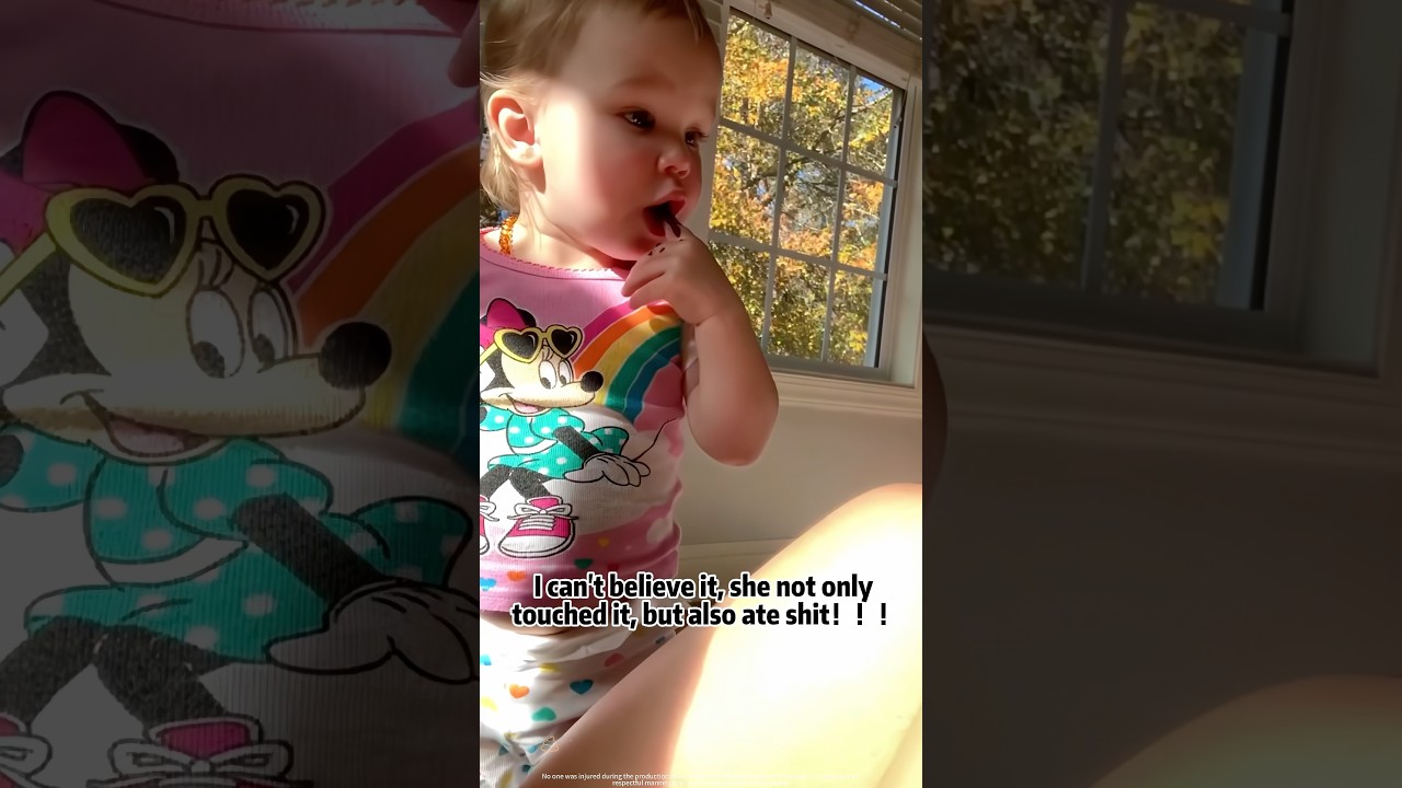 Baby is popping #fyp #funny #baby