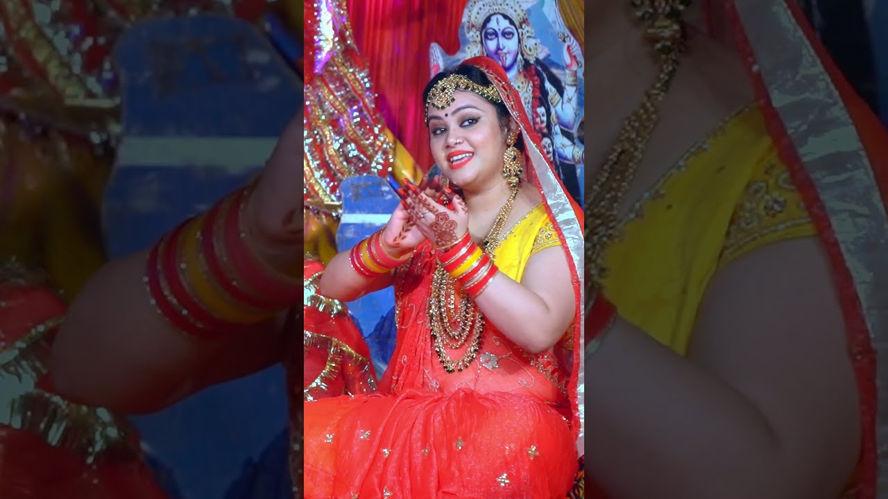 हे सलामत मोरा सोरहो सिंगार ❤️🙏 | Singer Anu Dubey 🌺 | Bhojpuri Bhakti Song #shorts