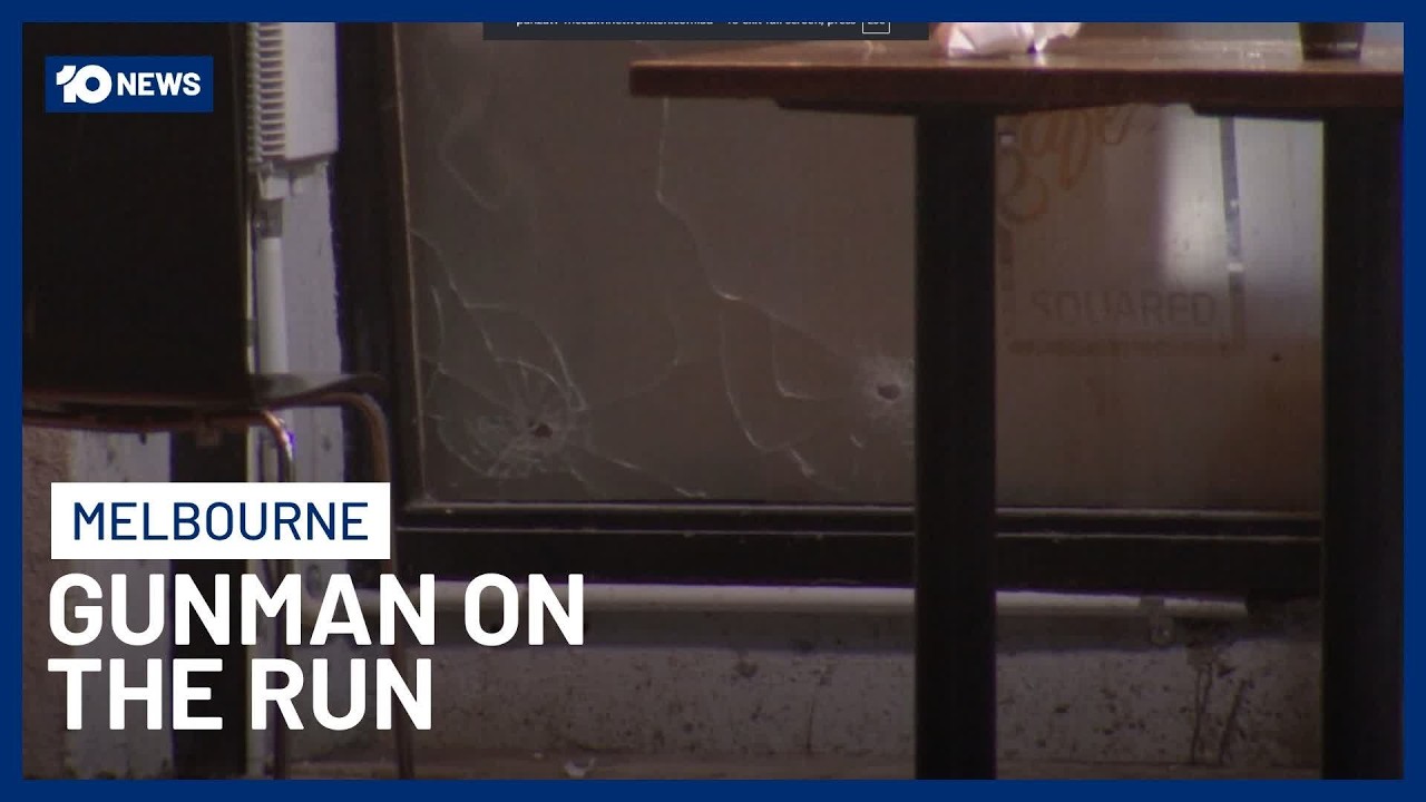 Gunman On Run After Alleged Gangland Shooting In Melbourne's West | 10 News