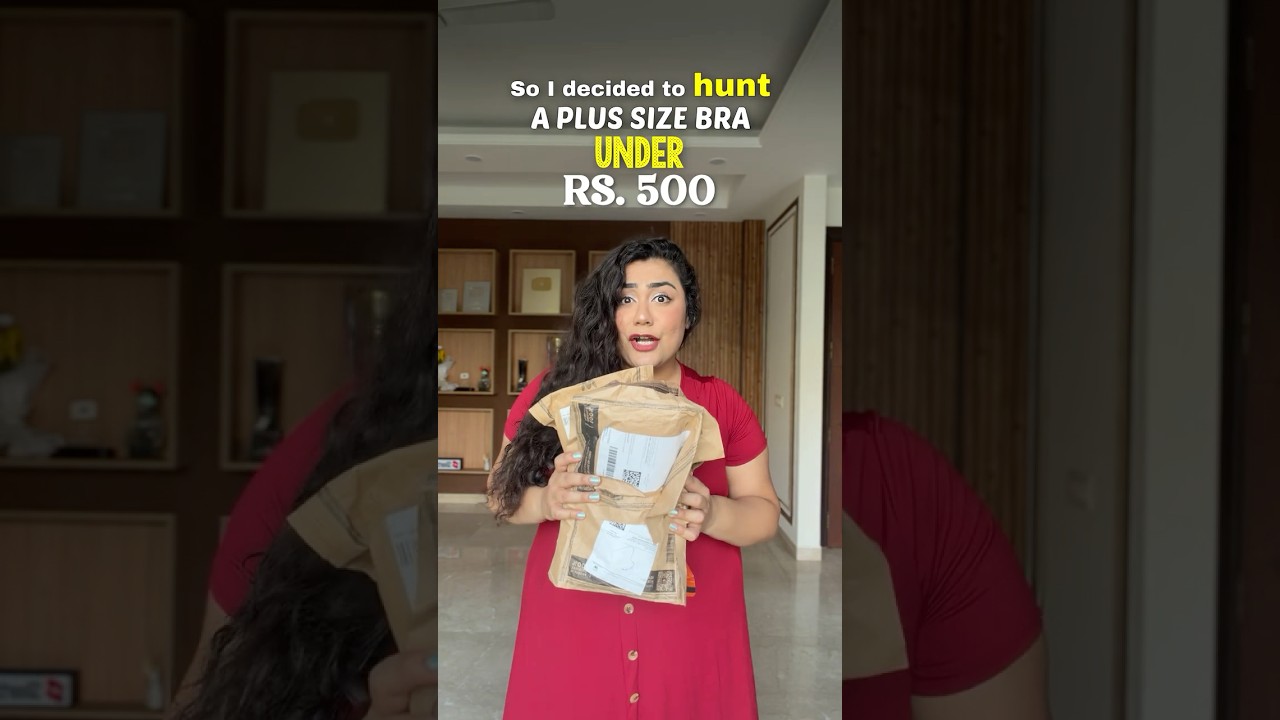 Bras under Rs. 500 for Plus Size Women! #vaishnavithakur #plussizebras