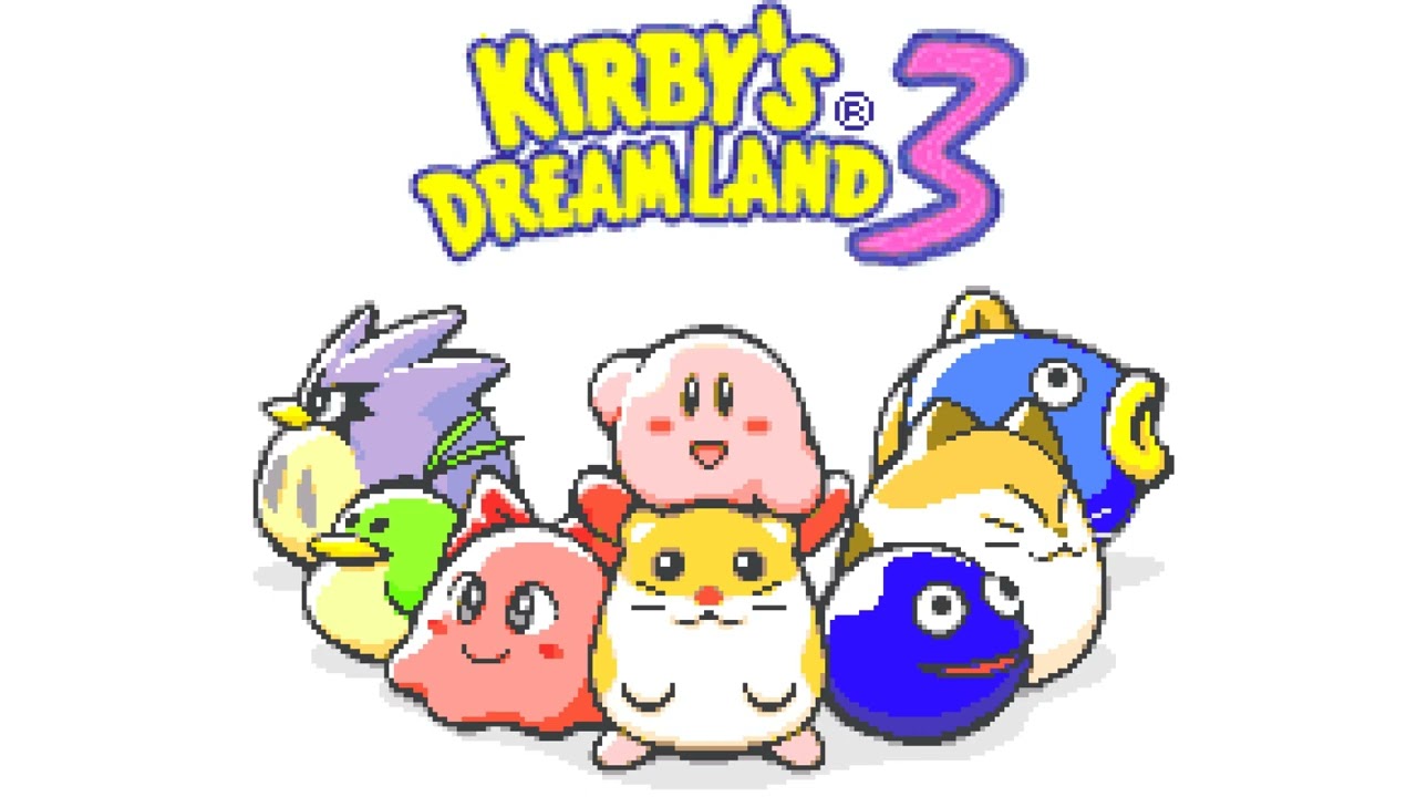 Grass Land Map (Unused Version) - Kirby's Dream Land 3