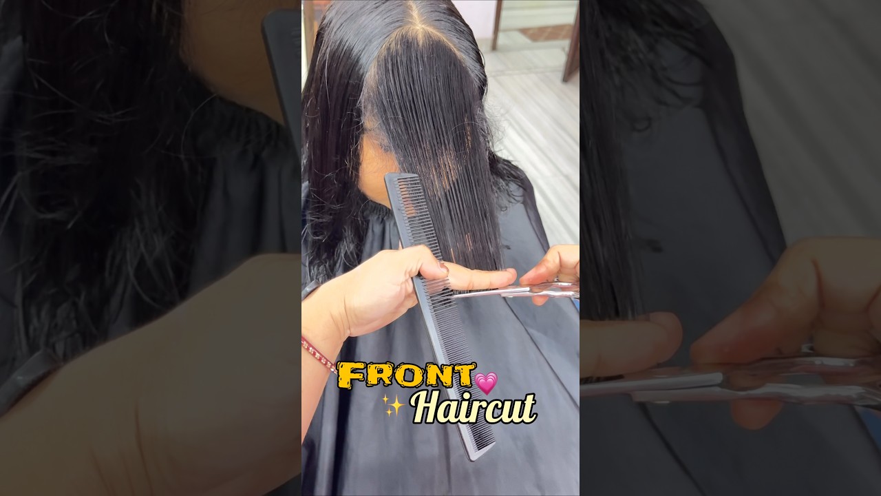 Front haircut #haircut #shorts
