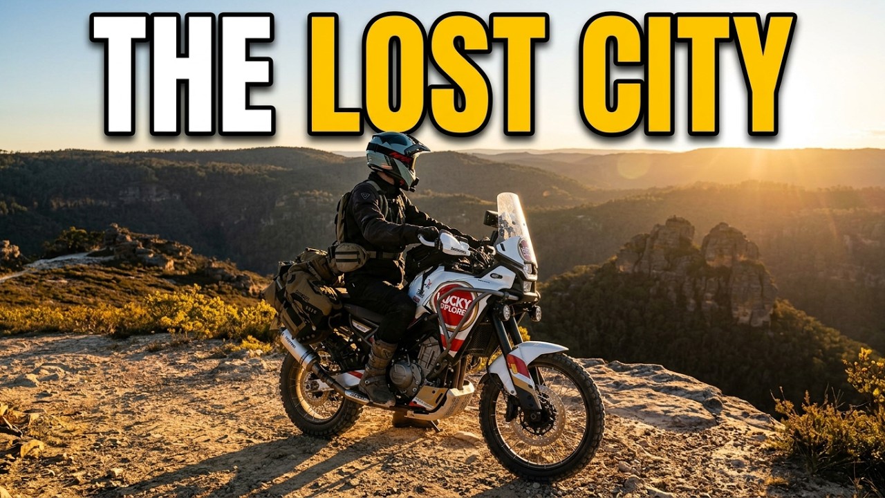 A Ride Into the Last Light | Explore Lost City on CFMOTO 450MT
