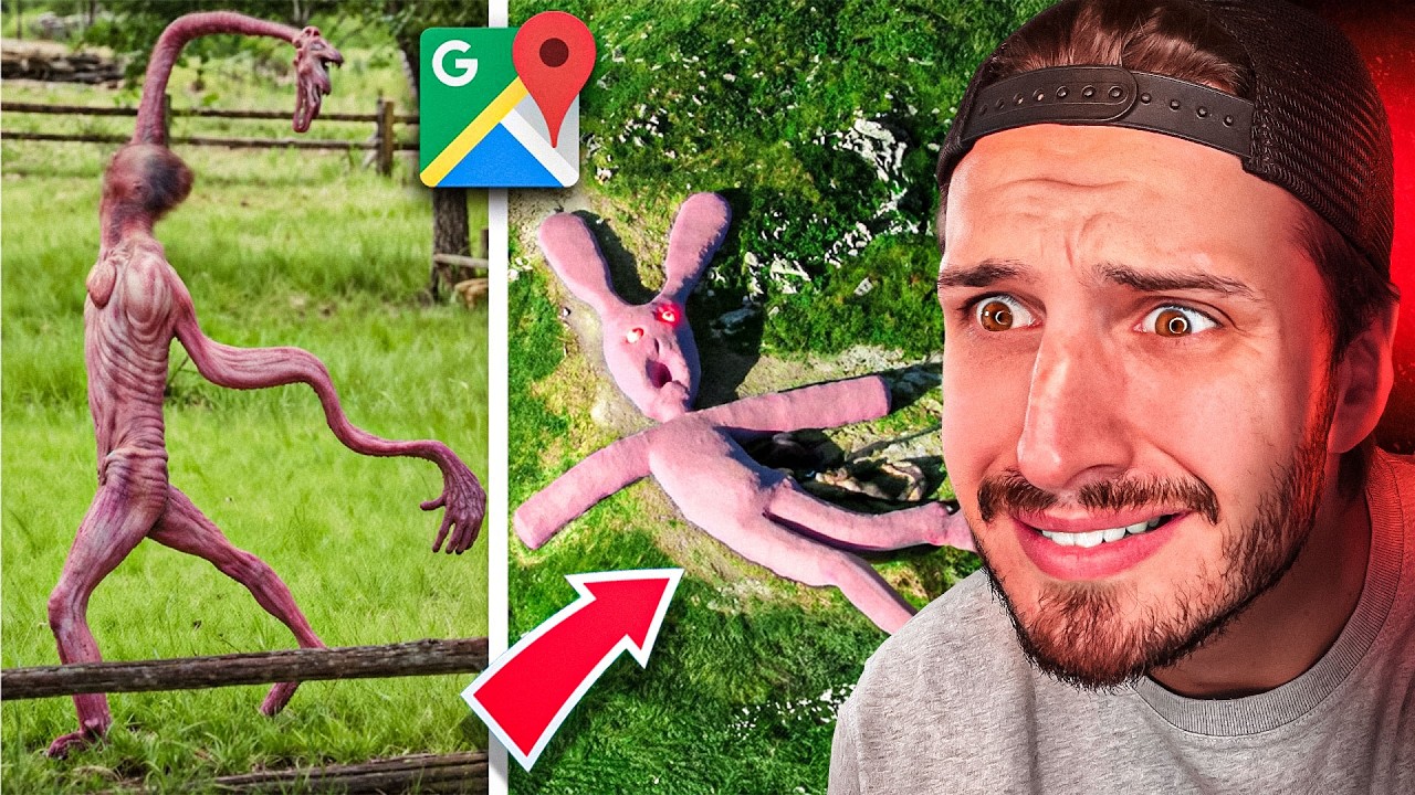 les images les plus terrifiantes de google maps…