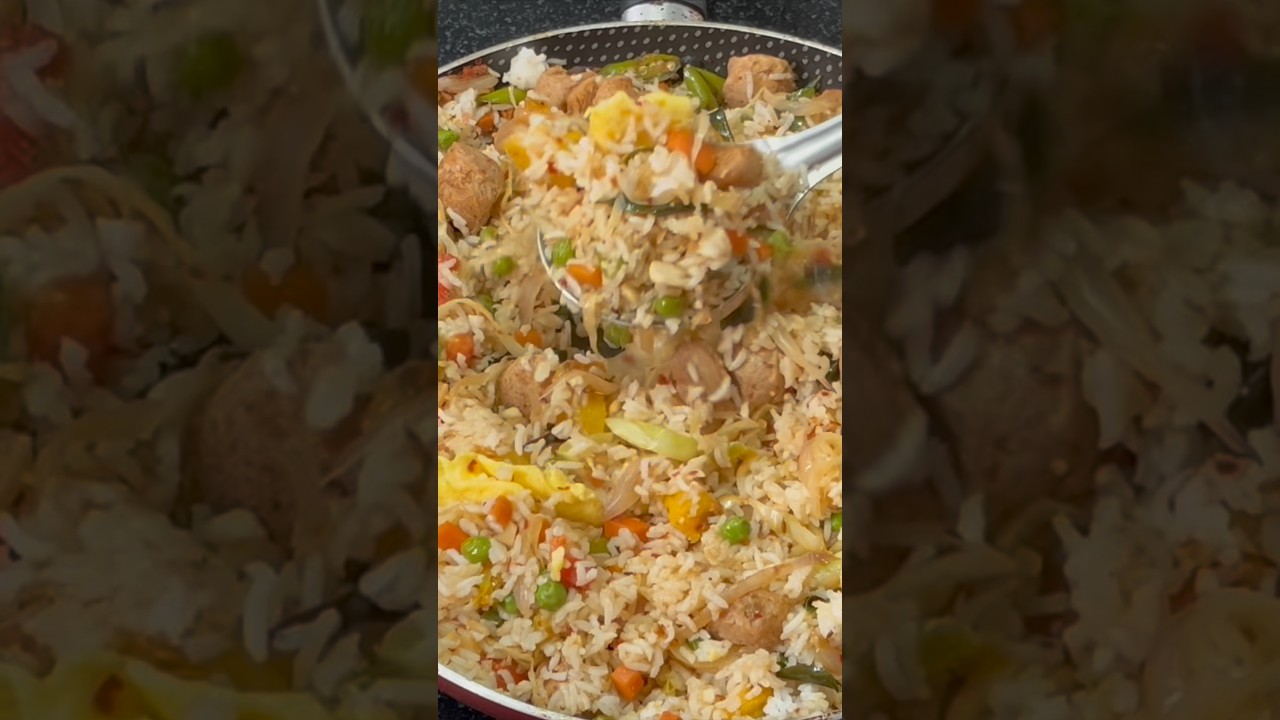 Soya Egg Rice എന്തെളുപ്പം!#youtubeshorts #ytshorts #shorts#reels #recipe #healthy #soya #onepotrice