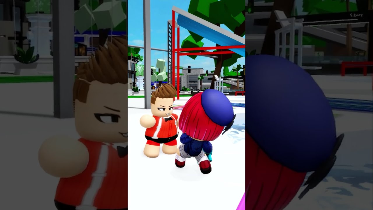 He tried to bully them until I did THIS... 😳🔥 | Got That Feelin #roblox #robloxshorts #shorts