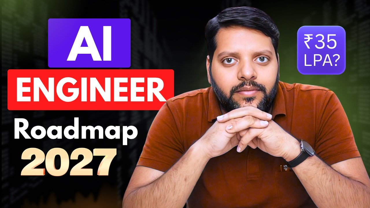 AI Engineer Roadmap 2027  From Beginner to Job-Ready AI Engineer