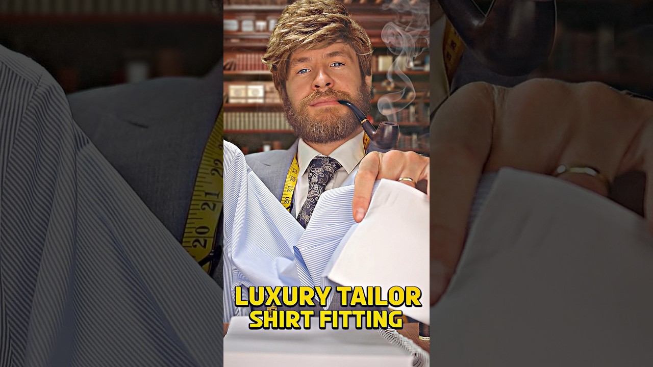 EXQUISITE TAILOR Fits Your Luxury Shirts | ASMR Roleplay