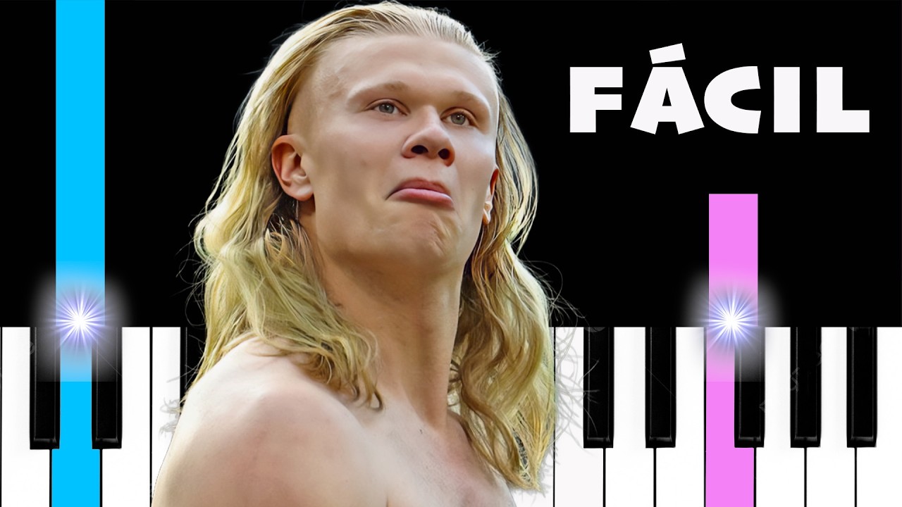 Haaland Song - Fácil - Piano Tutorial