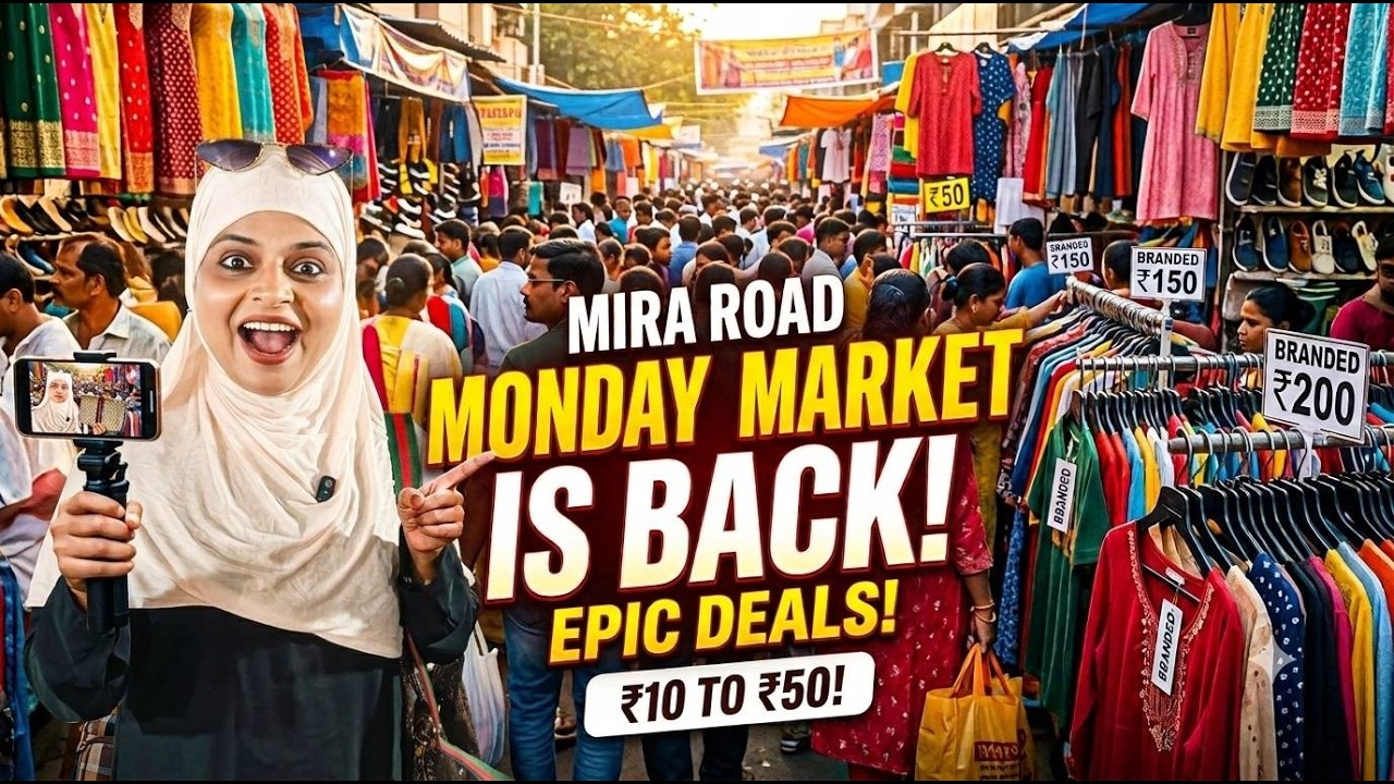 I Visited Mira Road's Monday Bazaar, Did I Find the Best Deals?