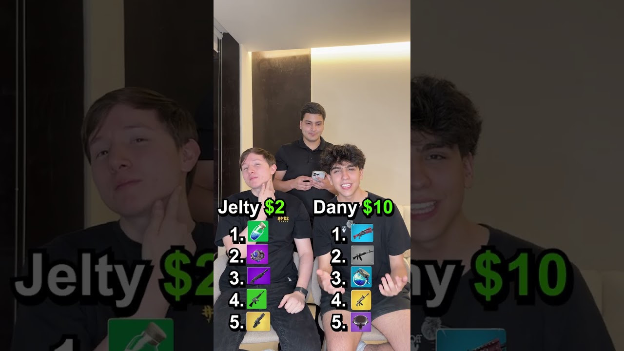 Subasta de Inventario de Fortnite con Jelty y Danyfishy