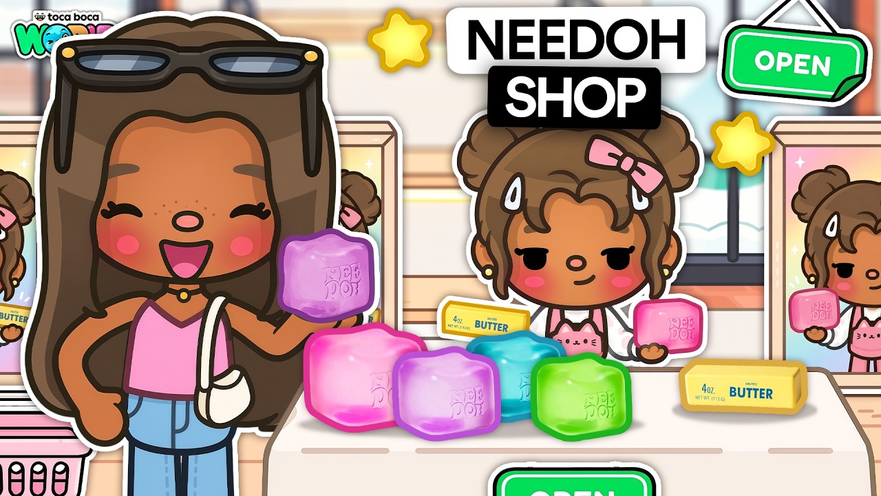 STORM OPENED UP HER OWN NEEDOH SHOP ⭐ (EP 25) | Toca Life World Family Roleplay 🌍