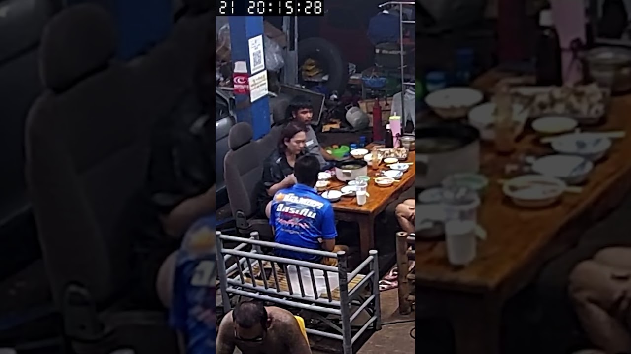 Dinner Turns Chaotic As Hot Pot Explodes In Shower Of Sparks #shorts