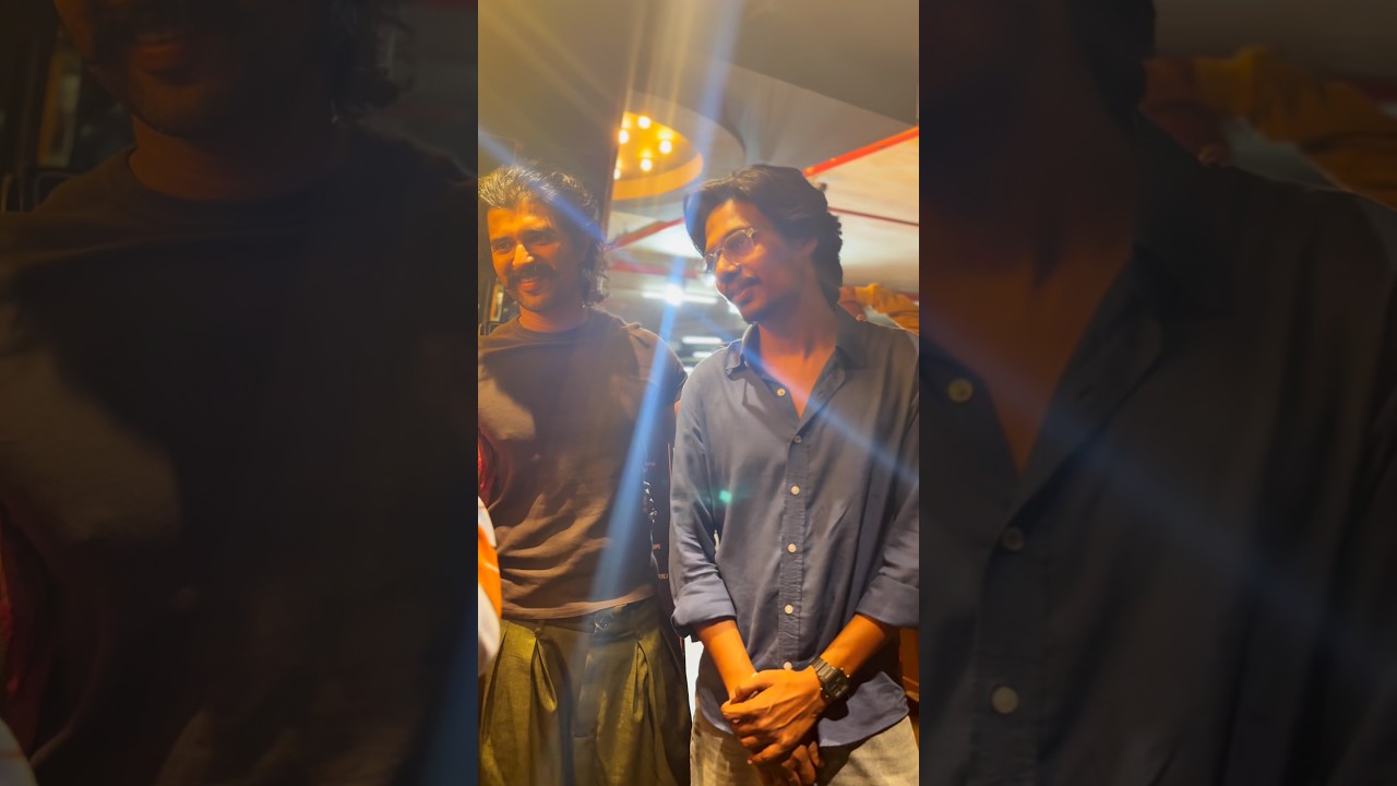 #VijayDeverakonda, #Rashmika and the entire family joined Team #EPIC for a special screening. 🫶🏻