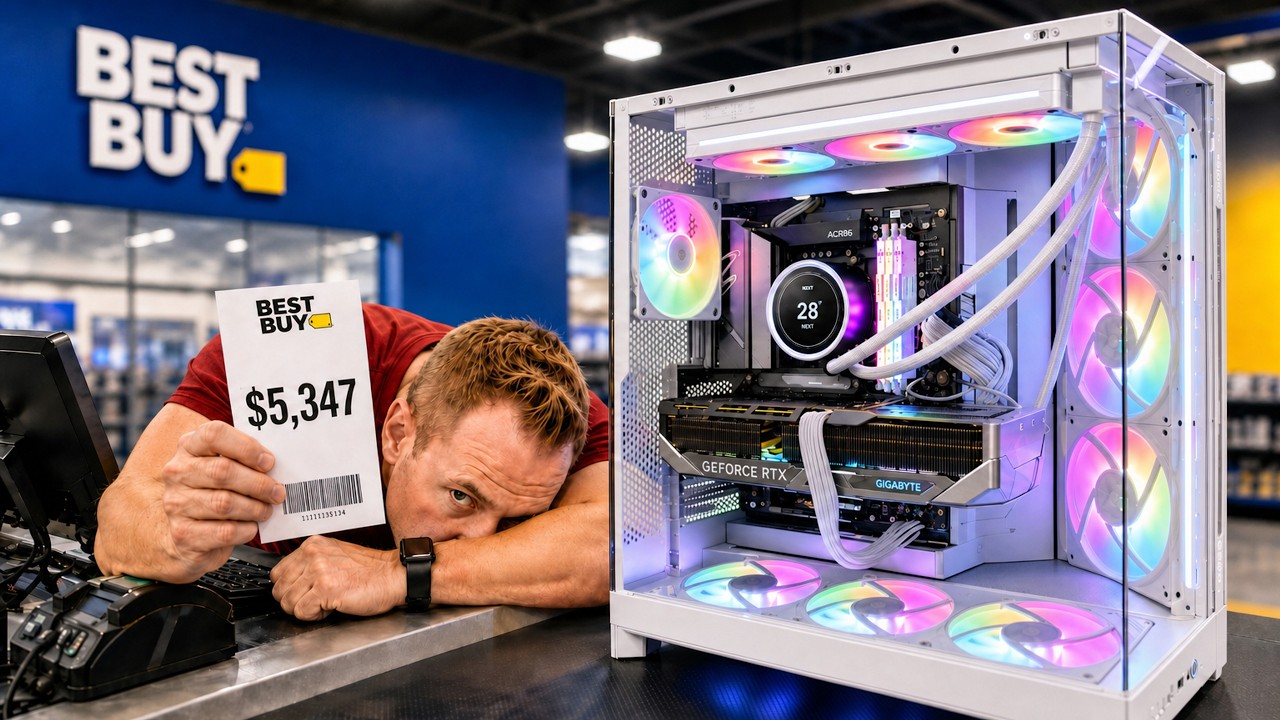 I Built a MAXED Out Best Buy Gaming PC!