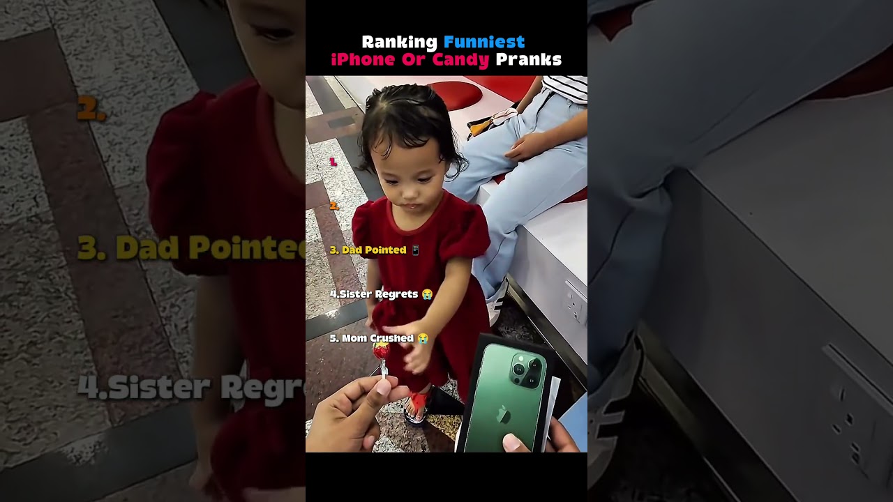Ranking Funniest iPhone Or Candy Pranks