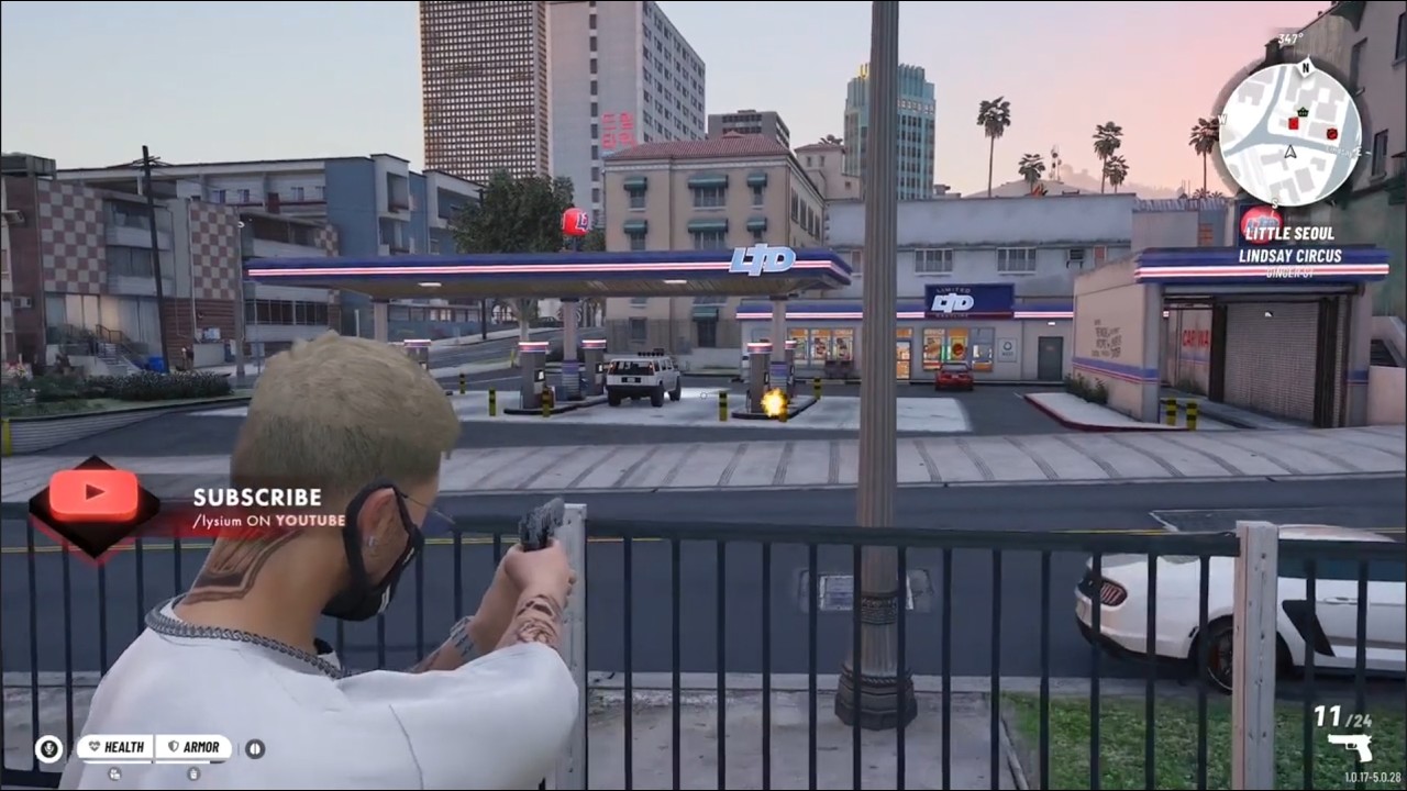 Benji Tries to Blow up OC/Italians Gas Station | GTA RP NoPixel V