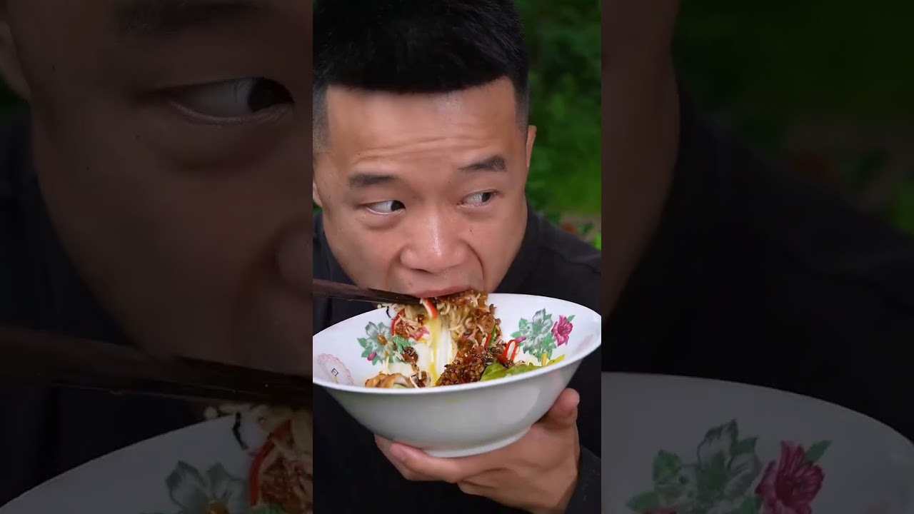 先吃不管後吃洗碗，吃飯要講究儀式感 #food #美食 #cooking #mukbang #foodie #funny #fun #comedy