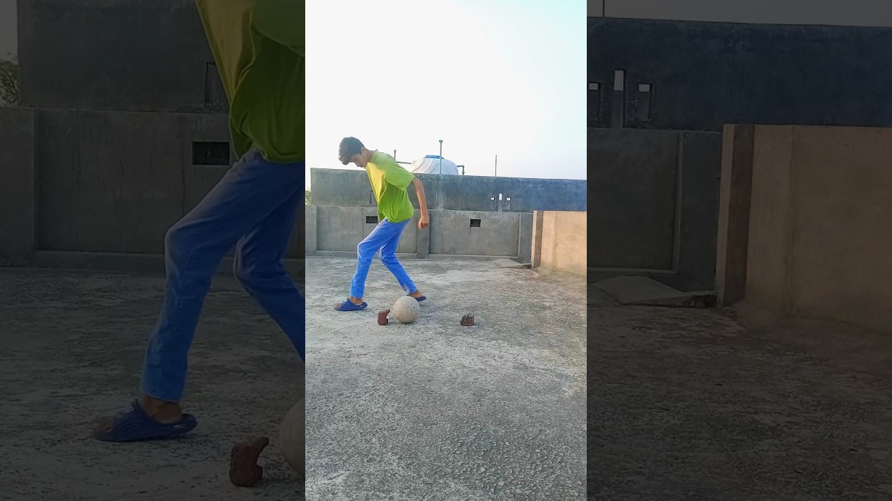 easy trap skill tutorial 🚀✅#football #skills #footballskills