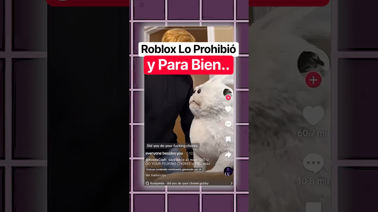 Roblox Lo Prohibió y PARA BIEN.. 😵