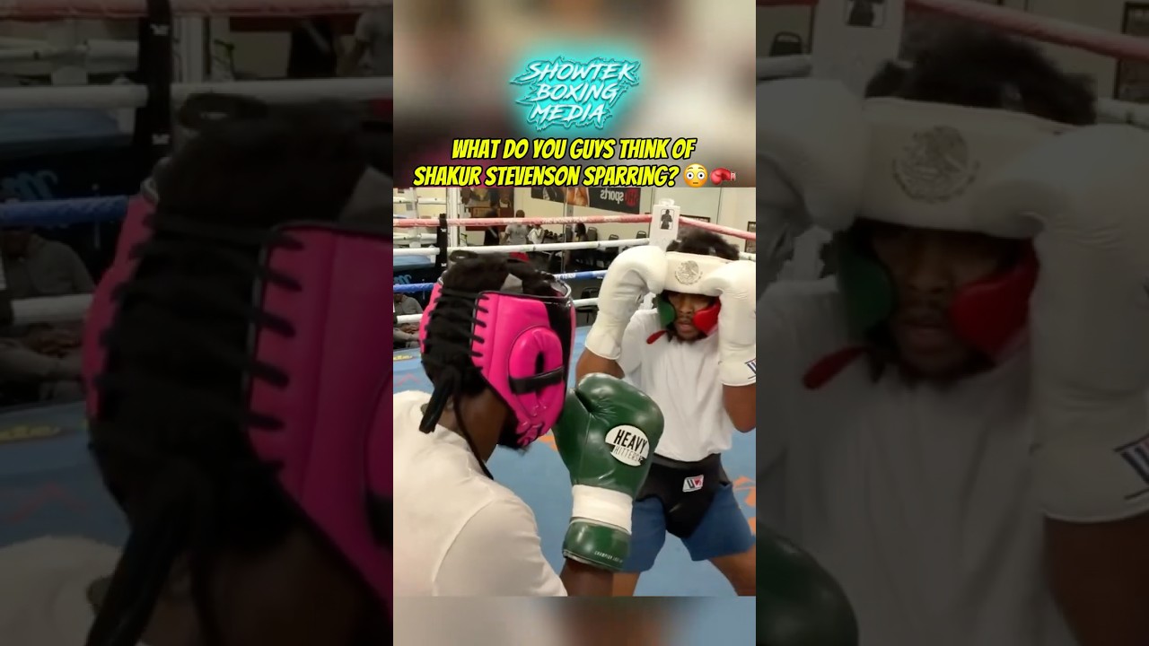 Shakur Stevenson’s Sparring Is EXPLOSIVE… But Is It BORING? 👀�