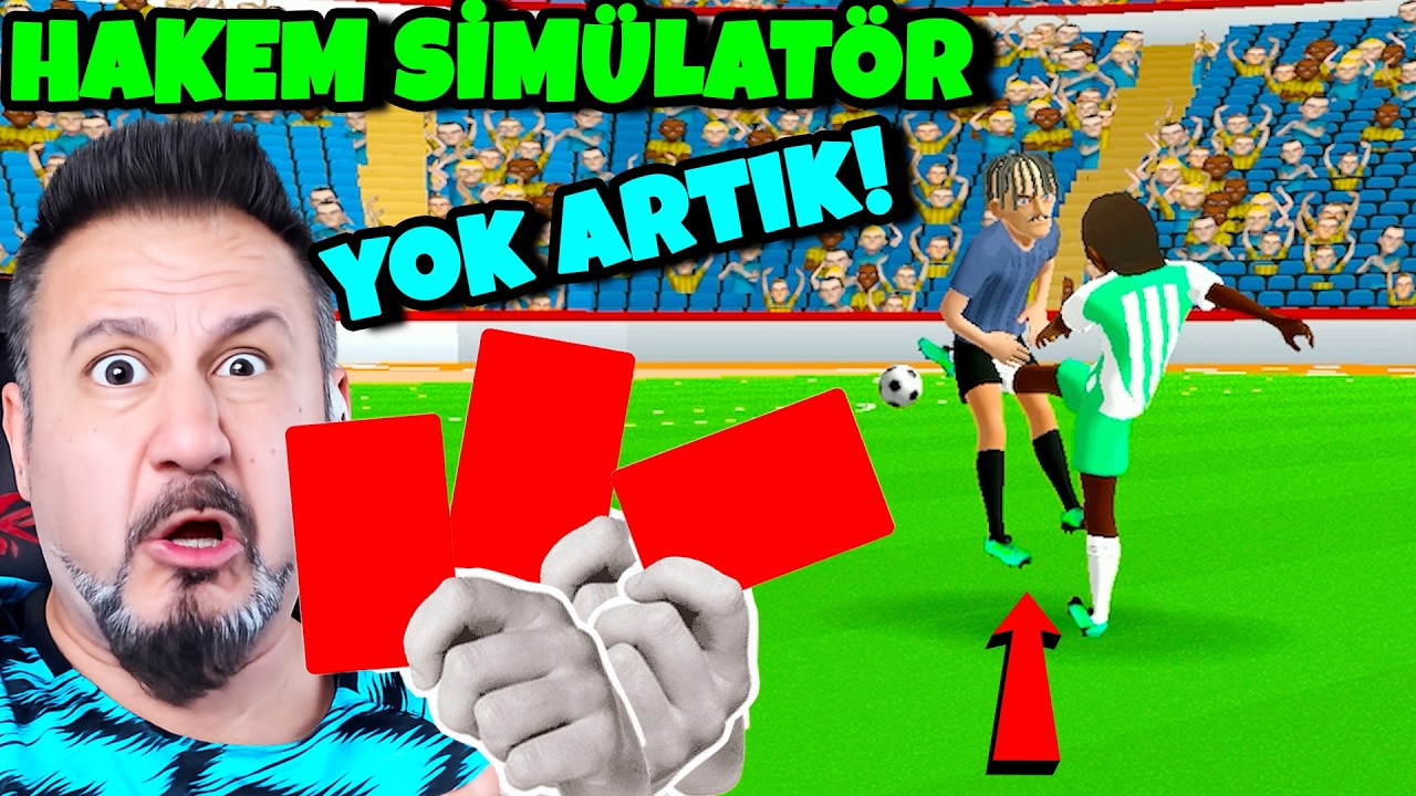 10 KIRMIZI BİLE AZ! BU NASIL FAUL! REFEREE SİMULATOR MOBİLE