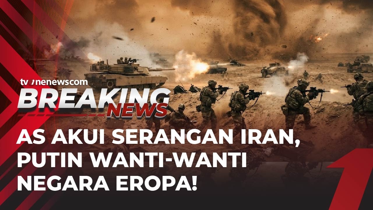 AS Akui Kelabakan! Yordania Diserang Iran, Drone Laut AS Dihancurkan | BREAKING NEWS