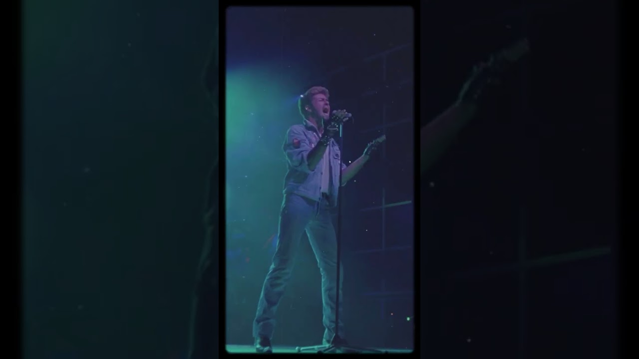 George Michael - Father Figure (Live in Paris, 1988 - Clip from the Rushes) #shorts