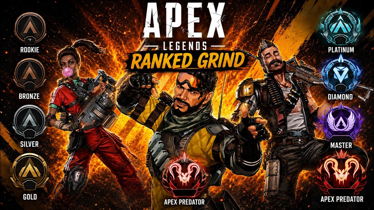 🔥 Back with Some Apex Legends Ranked! | Time to Climb the Ladder 🏆