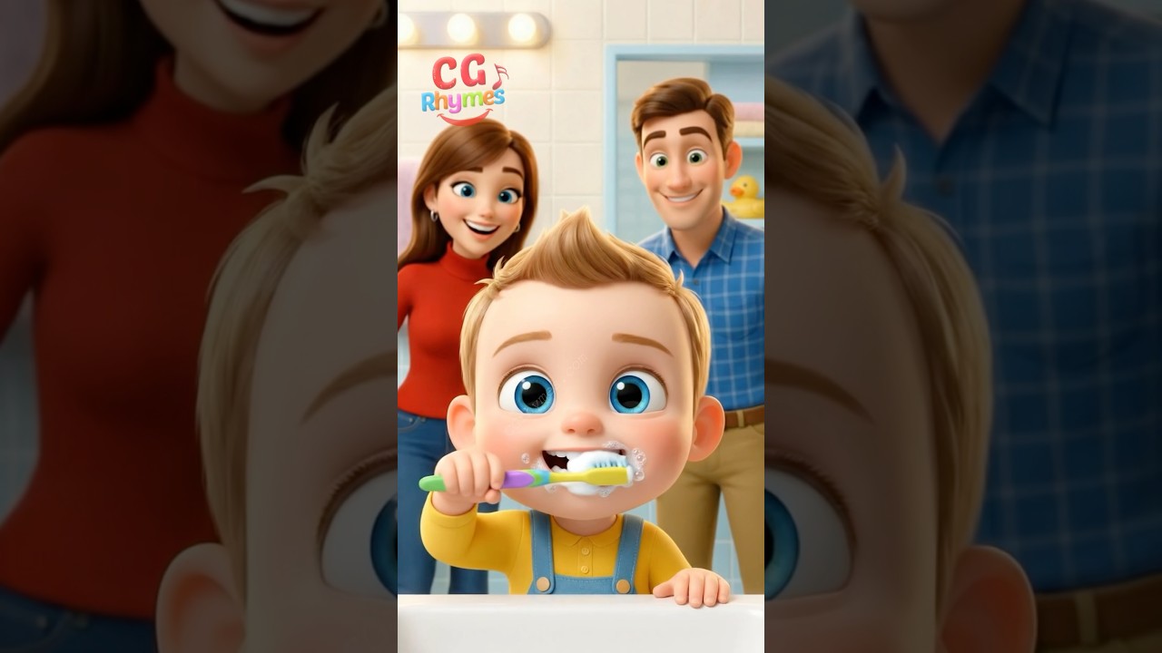 Kids Learn to Brush Your Teeth #learning #shorts #teeth