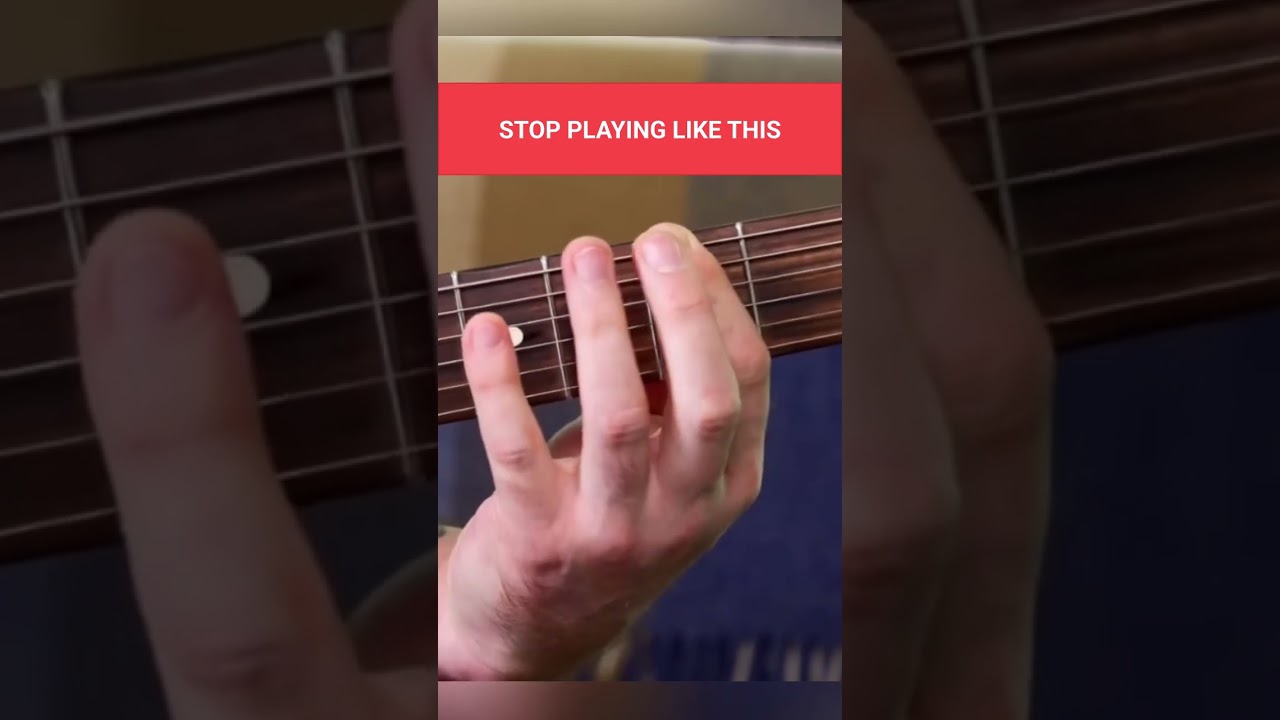 This Tiny Change Fixes Messy Fingers on Guitar