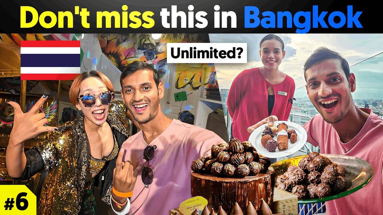 Unique Massage & Unlimited Chocolate Experience in Bangkok 😍
