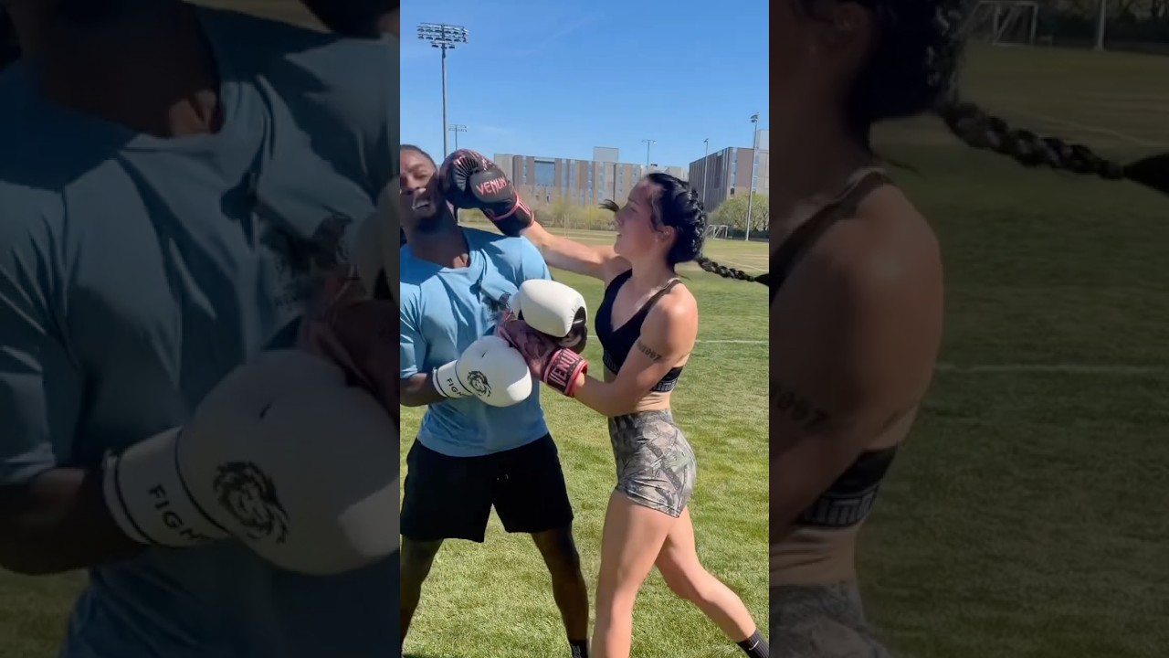 This Girl CALLS OUT Guys to Fight... Bad Idea?