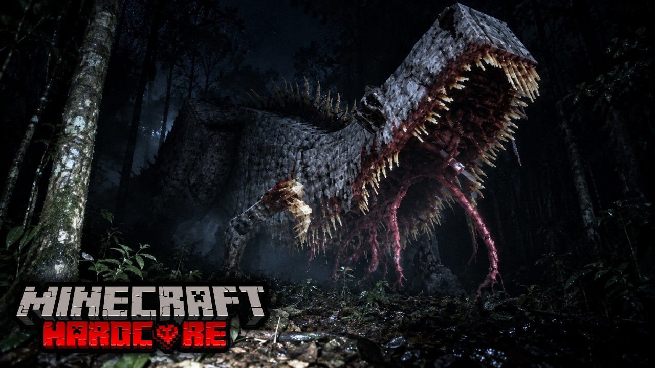 100 วัน โลก ปรสิตล้านปี เอาชีวิตรอด บน เกาะกลางทะเล !!  MINECRAFT HARDCORE