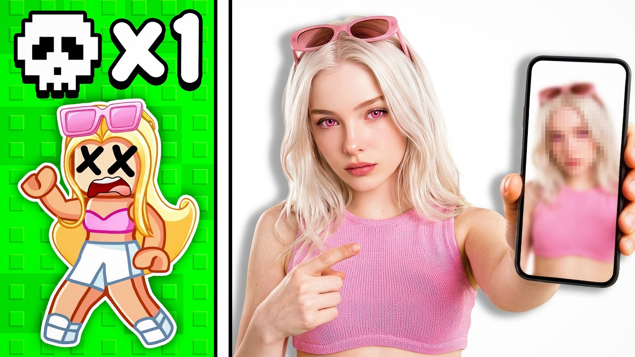 KIZLAR Ölünce, Gerçek Hayatta YÜZÜNÜ Gösterdi! - Roblox Katil Kim