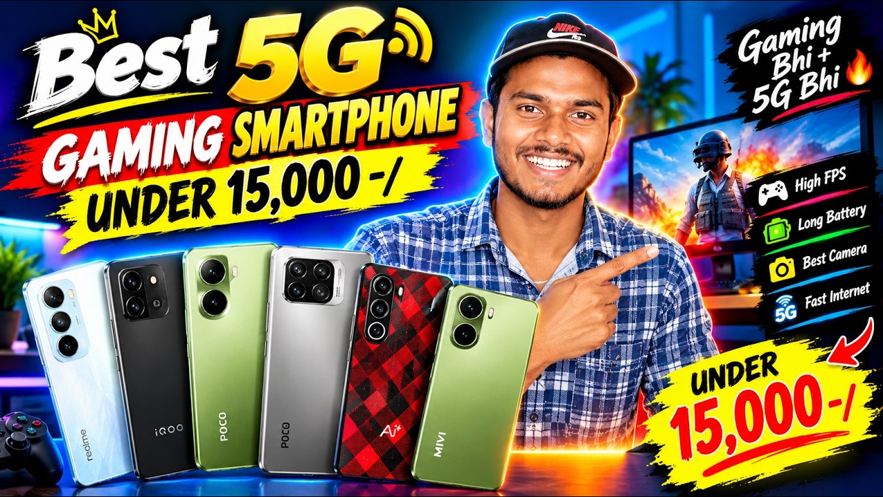 Best Gaming Smartphone Under 15000 🔥 | Best Gaming Phone 2026 #Nitesh_Tech