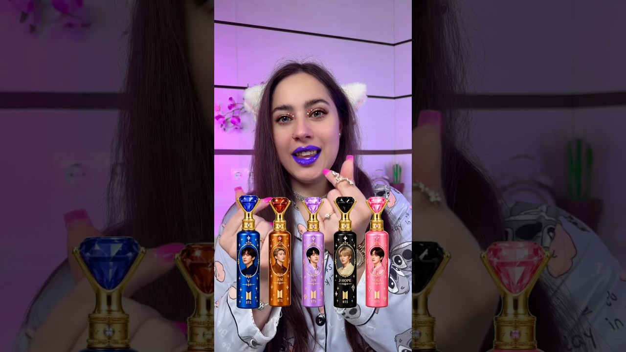 BTS Lipstick Color Check🤭🎤Which one is your favourite?#challenge #lipstick #bts #btsarmy #beauty