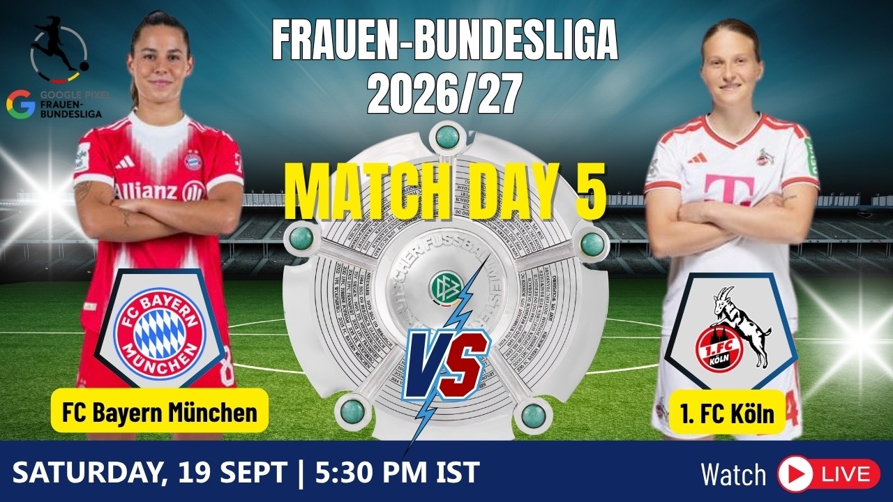 Google Pixel Frauen-Bundesliga 2026/27 | Matchday 5