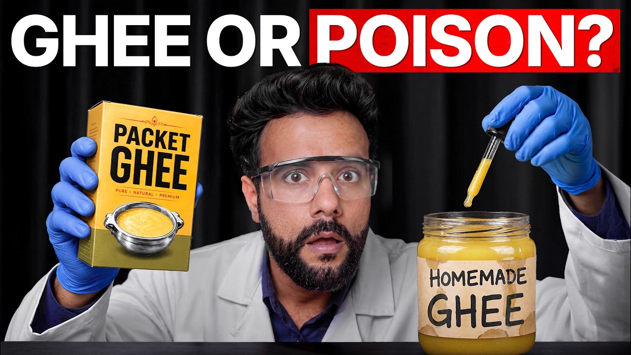 Packet Ghee vs Homemade Ghee — The Lab Results SHOCKED Me!