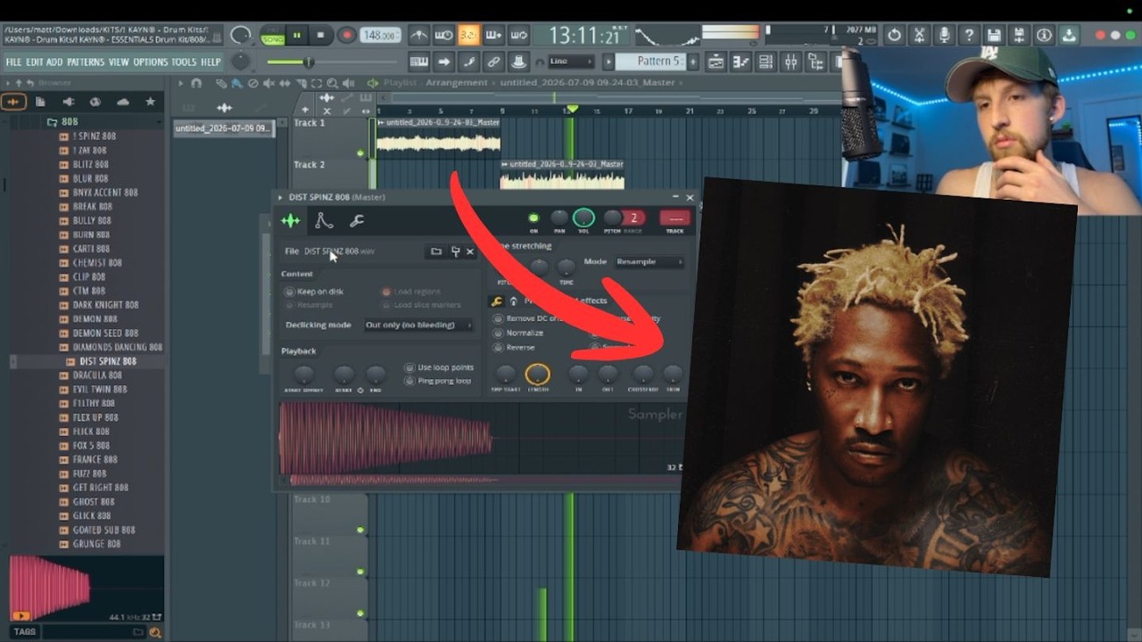 making a HARD beat for Future | Fl Studio