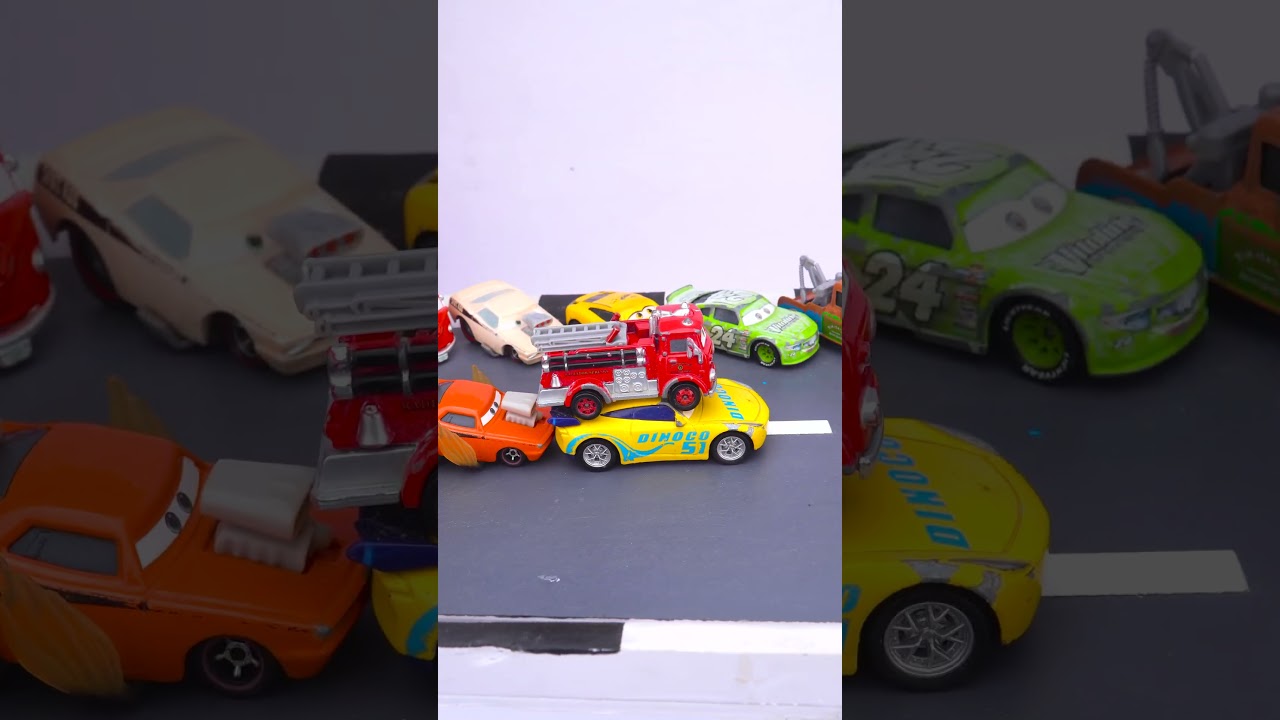 Disney Pixar Cars Tow Mater Cruz Ramirez ASMR No Talking #asmr #toys #satisfying