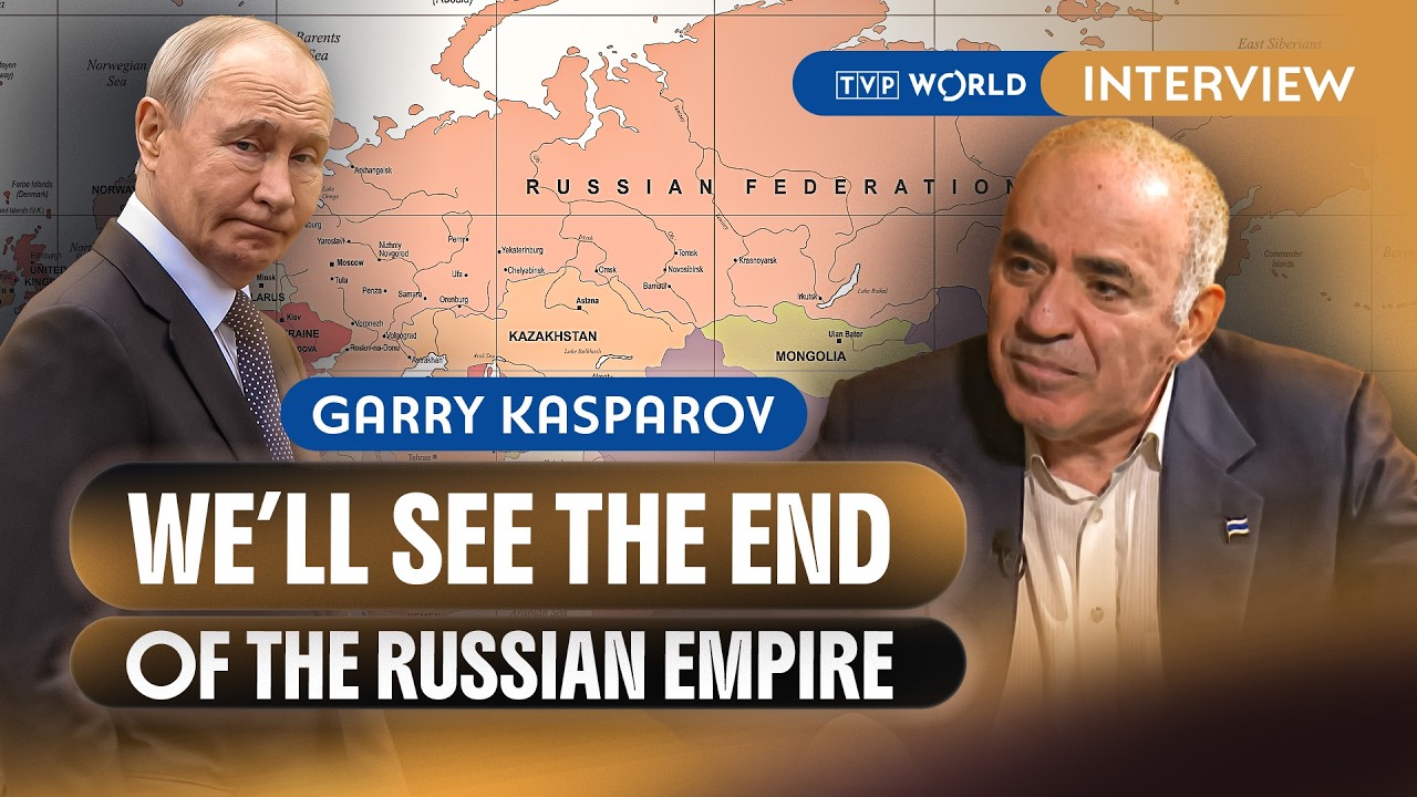 Russian “empire is dying,” says Kasparov