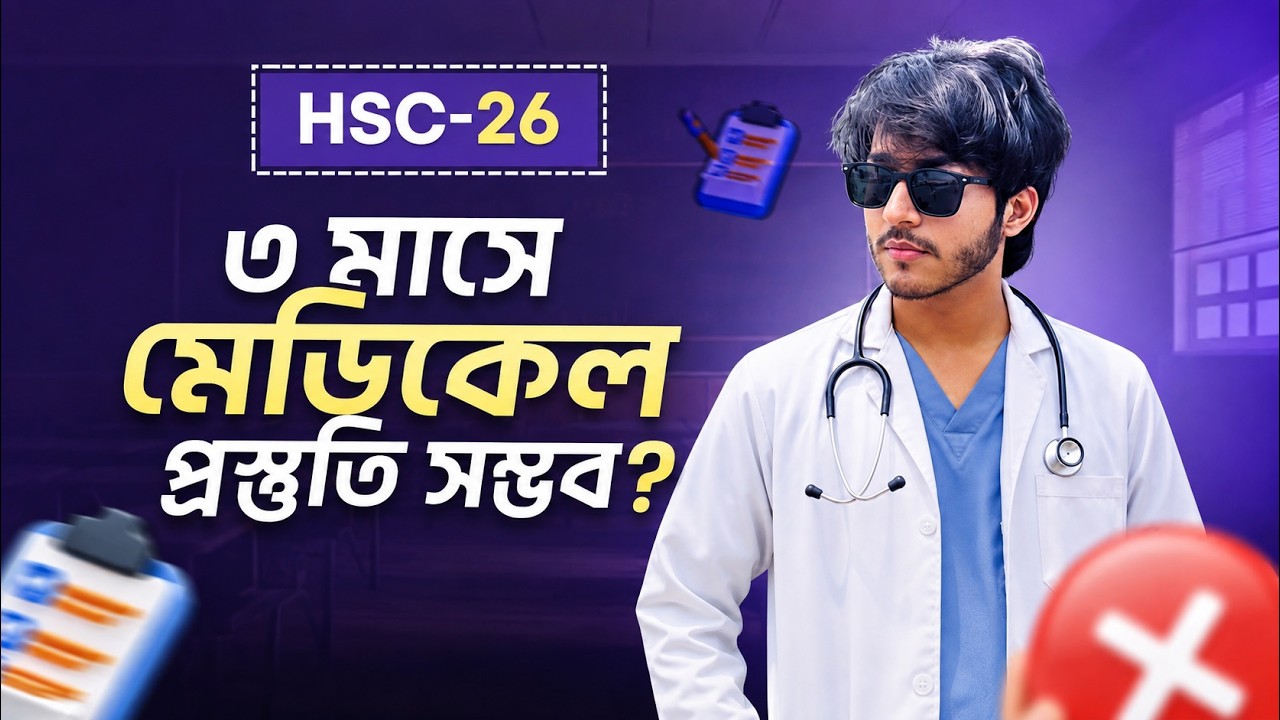 মেডিকেলে চান্স পাওয়ার জন্য আগামী ৩ মাসের রোডম্যাপ!