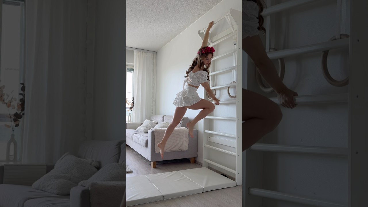 Who says you can't get a great workout and feel like a fairy at the same time?🧚🏼‍♀️ #fitness #home