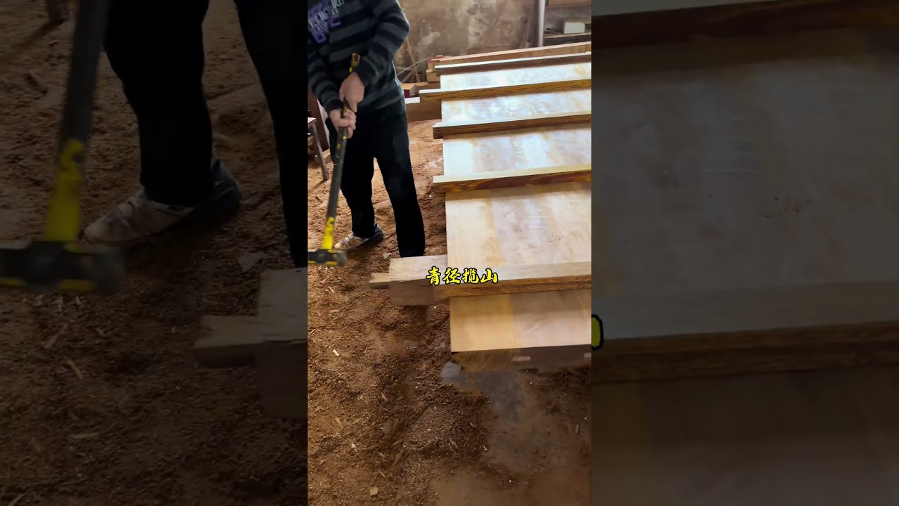 Folk Craftsmanship in Action | Handmade Solid Wood Door Creation #ubdiy #woodworking #viralvideo