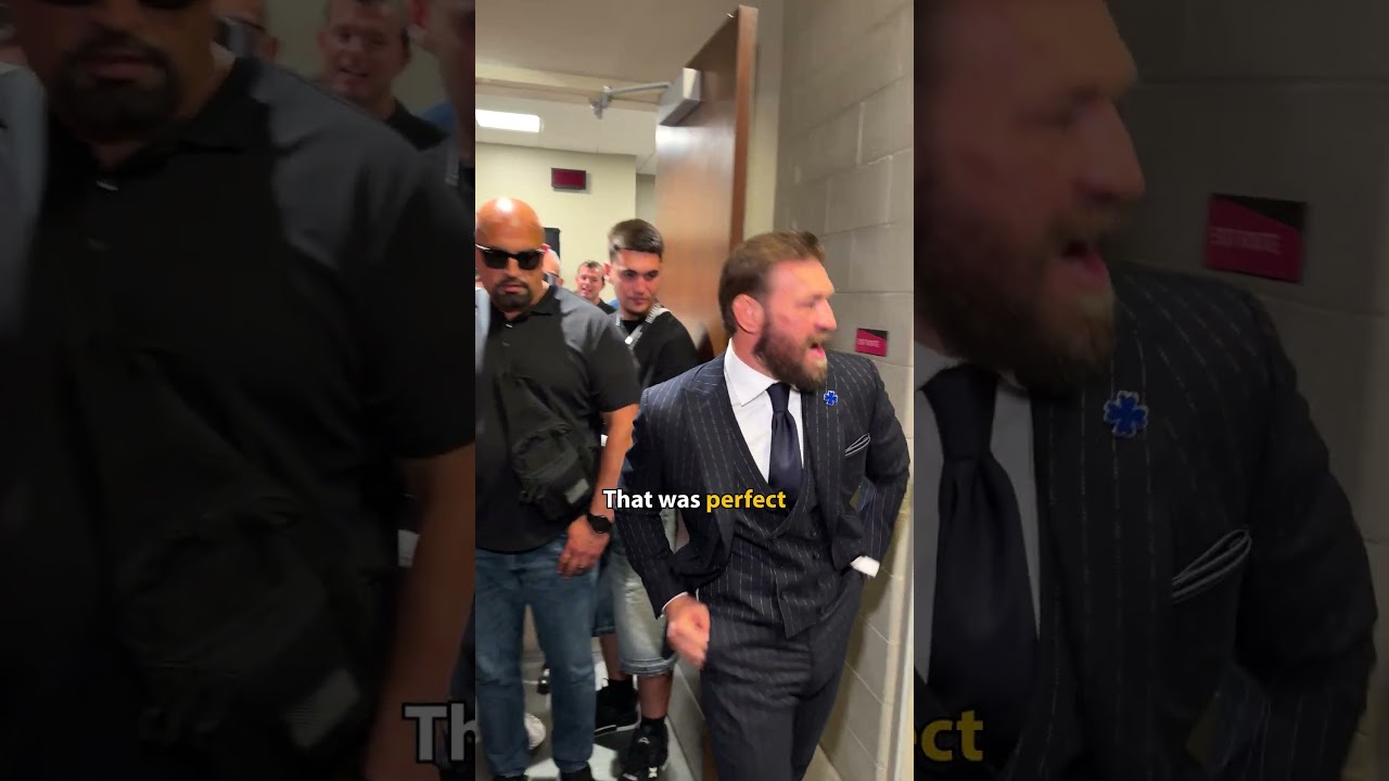 Conor McGregor teaches Nina Drama how to do the billionaire walk LOL | UFC 329
