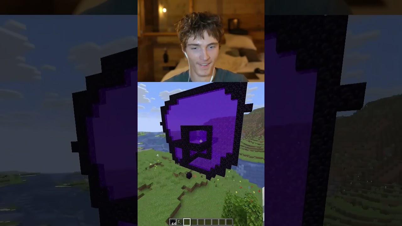 haciendo el portal al nether más loco…