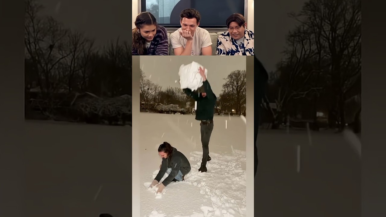 Tom Holland React Viral Videos part 221 #tomholland #funny #trytolaugh #reaction