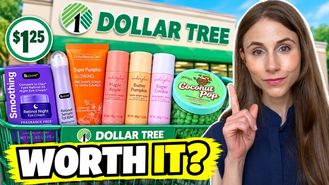 Dollar Tree Skincare: What’s Worth It? | Dermatologist Reviews